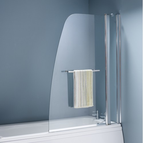 Flair 6mm Double Panel Sail Bathscreen